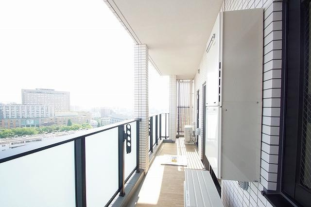 北区上十条３丁目の賃貸マンションのバルコニー