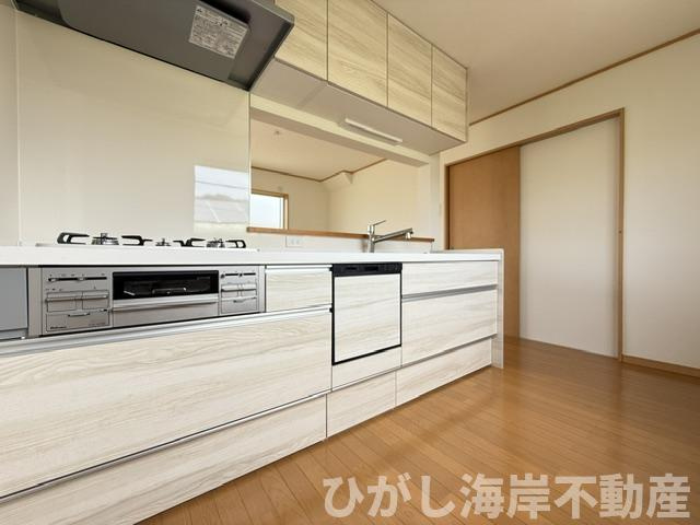 中郡大磯町東小磯　中古戸建のキッチン|新規リフォーム完了！　キッチンスペース