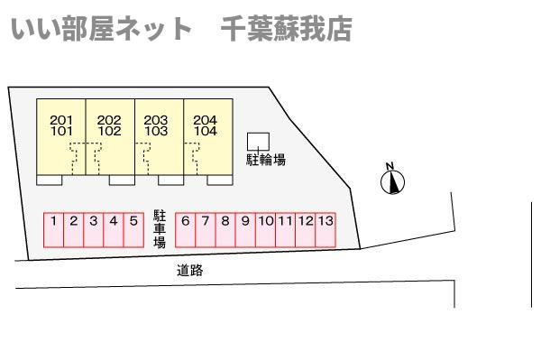 フィールドの区画図