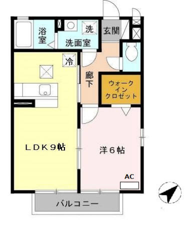 グランミールの間取り