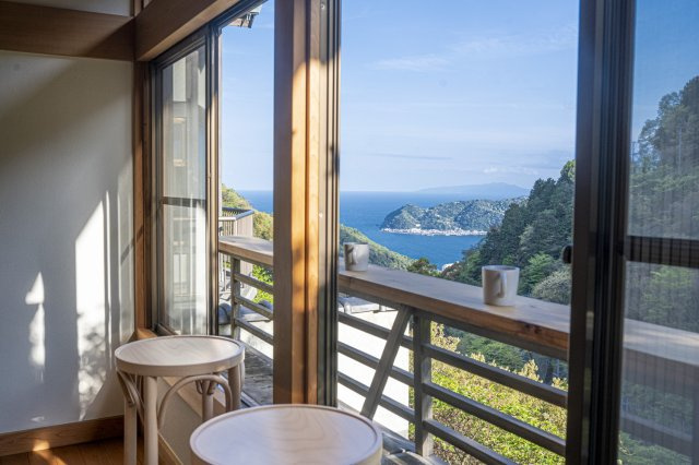 熱海市　熱海自然郷　素敵な眺めの展望
