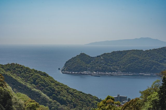 熱海市　熱海自然郷　素敵な眺めの展望