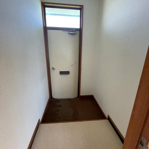大和ハイツ３の玄関