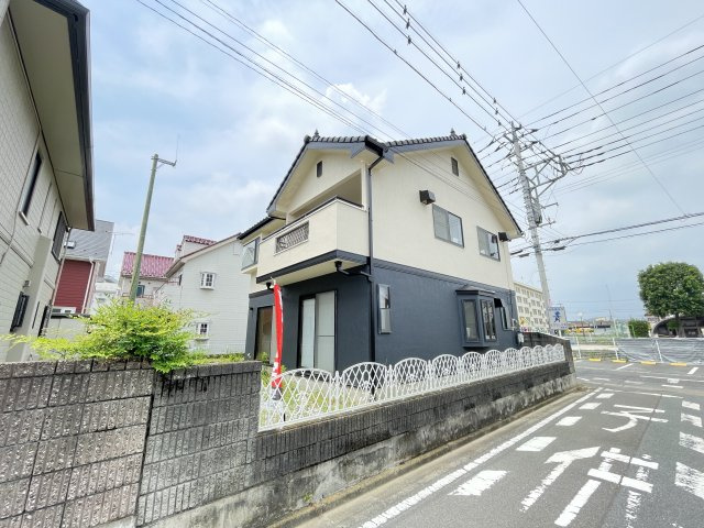 高崎市新町　中古1949の前面道路含む現地写真