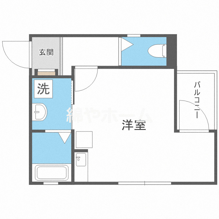 K&A鴫野西の間取り