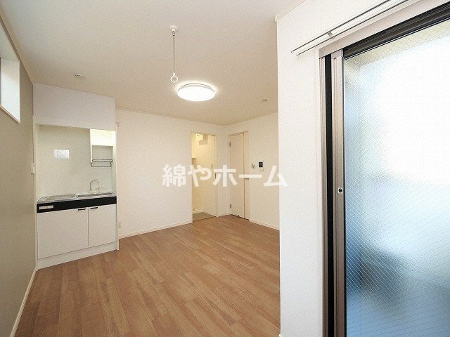 K&A鴫野西の寝室|開放的な寝室です