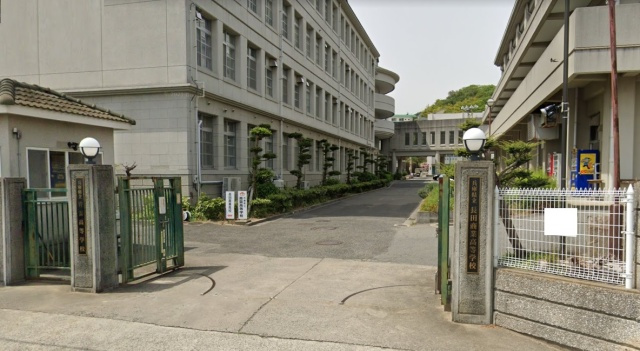 神戸市長田区長田町７丁目のアパートの周辺|兵庫県立長田商業高等学校