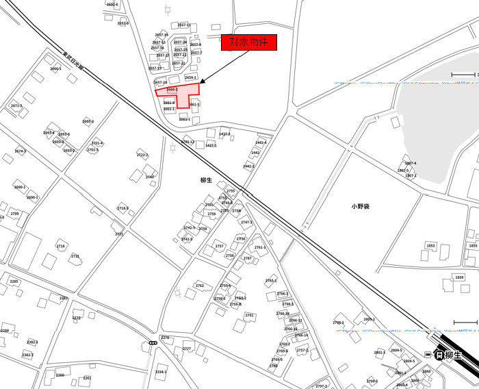 中古戸建　加須市柳生の地図