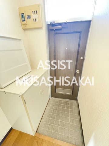 カーサ・ヴェルデの玄関