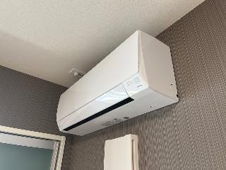 坂戸市大字石井　アパートⅢ期新築工事の設備|エアコン（イメージ）