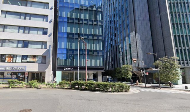 中央区銀座８丁目の事務所の周辺
