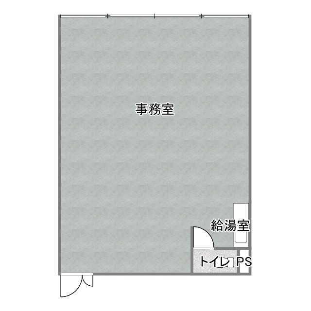 チサンマンション浜松和地山　中央区和地山一丁目の間取り|65.76㎡のシンプルな1ルームです。
