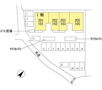 【区画図】 | アオーラ　ヌエボ　Ⅰ