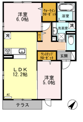 【間取り】 | アオーラ　ヌエボ　Ⅰ