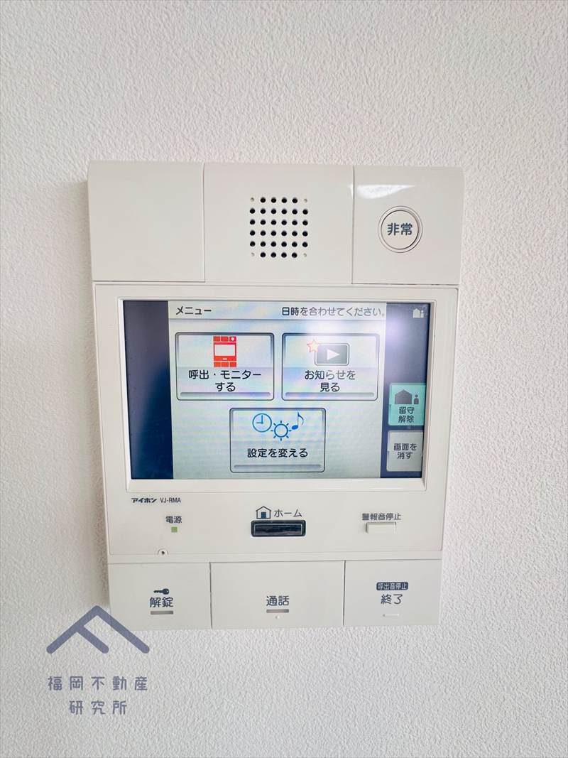 アーサー新宮グランヒルズの防犯設備