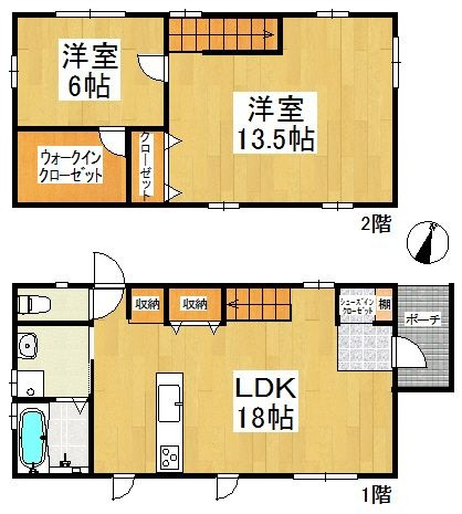 SOUDAKOUMUTEN HOUSEの間取り|使い勝手の良い間取りです♪