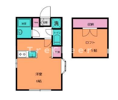 ロワジール向山Ｄの間取り
