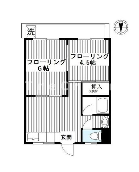 【間取り】 | 目黒第一マンション
