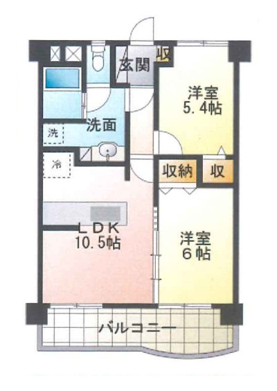 パークプラザ大宮公園の間取り