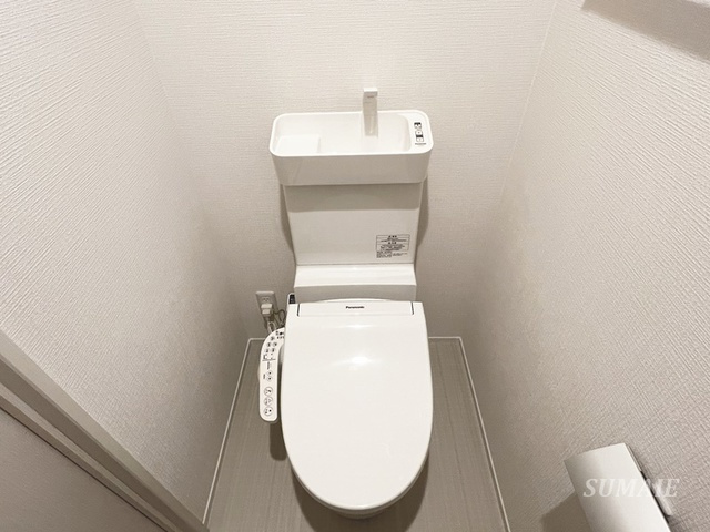 カーサ　グラシアのトイレ|温水洗浄機能付きトイレです