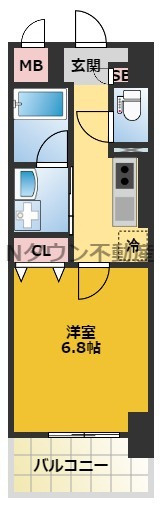 【間取り】 | アクアエテルナ泉 | 間取りです。