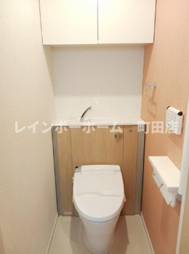 メゾン・ド・ラぺ※初期費用分割あと払いサービス利用可能物件のトイレ