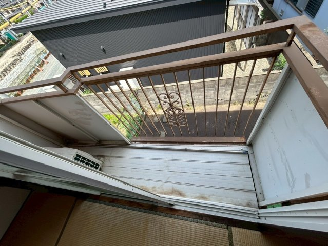 メゾンＴのバルコニー