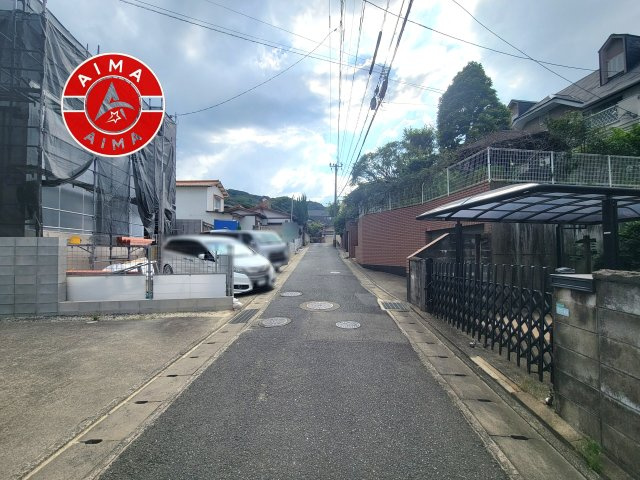 福岡市南区鶴田2丁目第6-1棟（1号棟）の外観|前面道路含む現地の写真です。