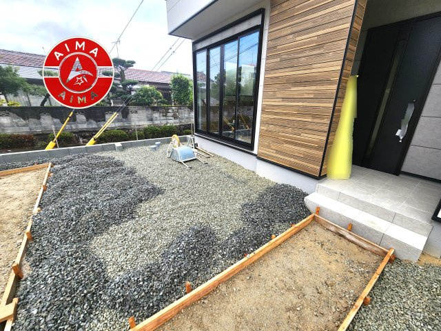 福岡市南区鶴田2丁目第6-1棟（1号棟）の外観|お庭で自由な時間を過ごせます。