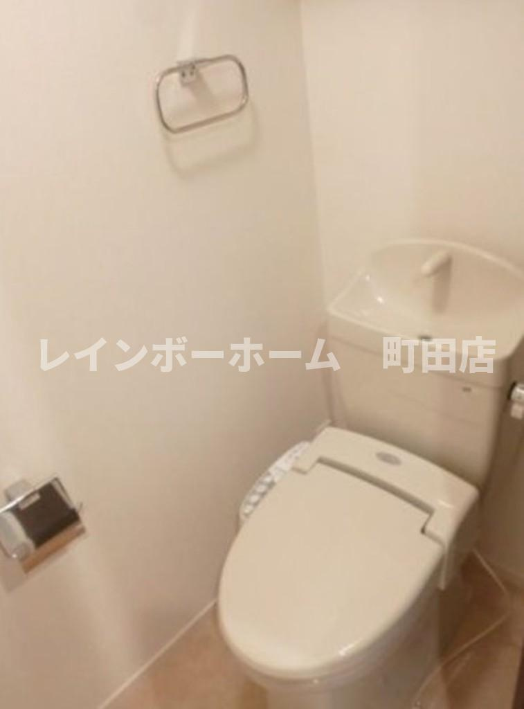 ルクール登戸※初期費用分割あと払いサービス利用可能物件のトイレ