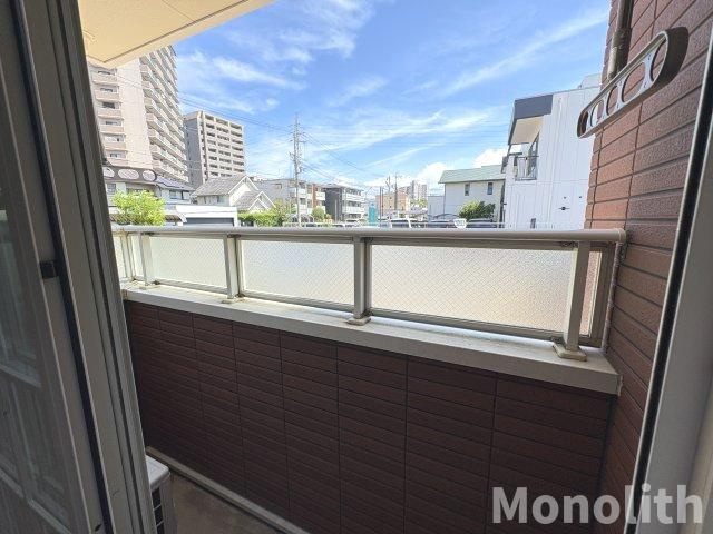 サンリットⅡのバルコニー