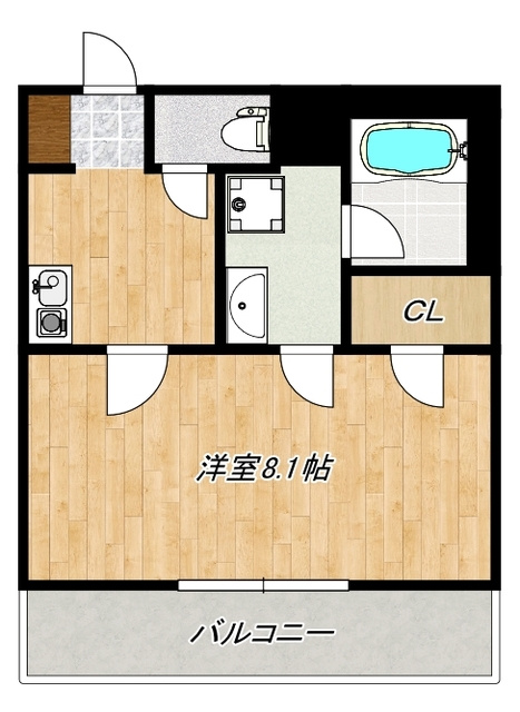 アーバンコート浦和の間取り|間取図です。