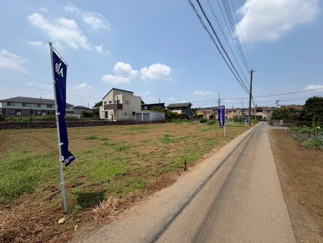 川越市吉田　建築条件なし売地　「鶴ヶ島駅」徒歩14分　敷地75坪　【名細小学区】の外観