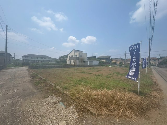 川越市吉田　建築条件なし売地　「鶴ヶ島駅」徒歩14分　敷地75坪　【名細小学区】の外観