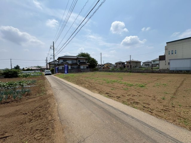 川越市吉田　建築条件なし売地　「鶴ヶ島駅」徒歩14分　敷地75坪　【名細小学区】の外観