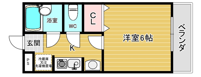 【間取り】 | ステラハウス４－１０００