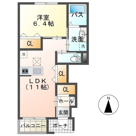 グリーンルームの間取り