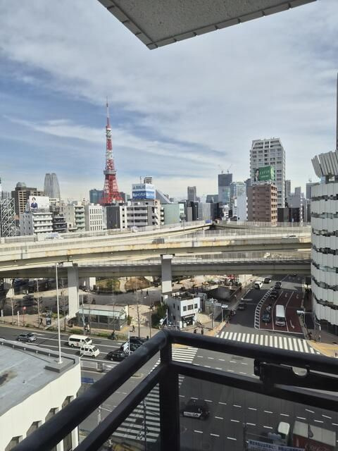 グランドメゾン麻布十番館のバルコニー