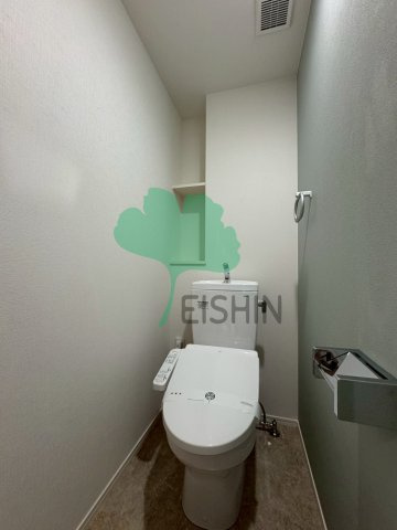 テトラッドのトイレ|清潔感のあるトイレです。