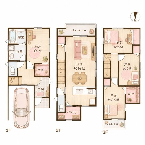 楠根北町　新築一戸建て