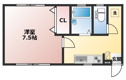 【間取り】 | システムキッチン付きのお部屋です！
