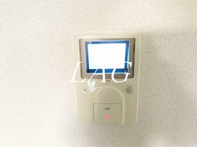 【セキュリティ】 | アメニティプレイス | モニター付インターホンです。