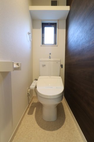 グランヒル箱崎のトイレ|清潔感のあるトイレです。