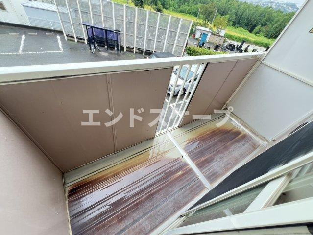 ステラコートのバルコニー|高崎、前橋のお部屋探しはエンドスケープまで！お客様の理想お聞かせ下さい♪