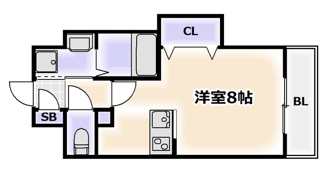 【間取り】 | CASA MT恵美須駅前