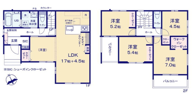 【外観】 | 高崎市棟高町　新築住宅 | 完成済み！いつでも新生活を始めることができます。
開放感あるLDK！
陽当り、風通しも良い暖かな住まいです。
KOALIVE （コアライブ）【0120-919-727】