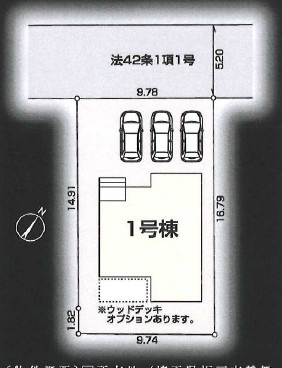 坂戸市鶴舞新築戸建の区画図