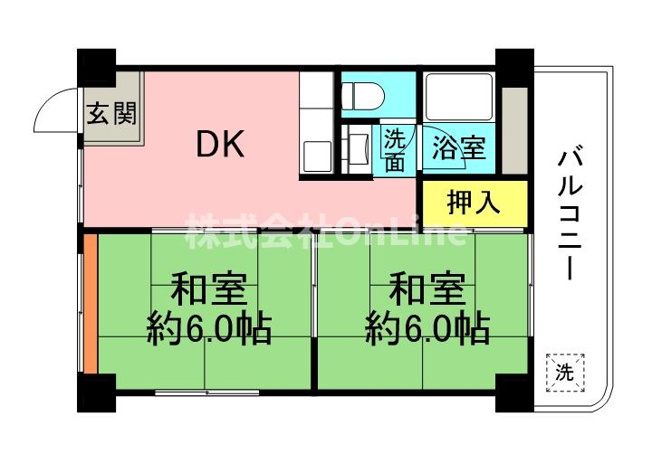 【間取り】 | シャトー新町