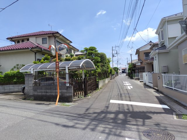 『吹上駅』北口11分、約100坪の角地の前面道路含む現地写真