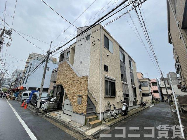 江東区亀戸５丁目のアパートの外観